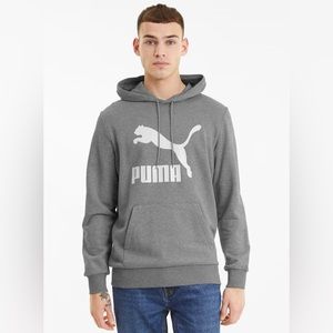 PUMA Men’s Logo Grey Hoodie size XL